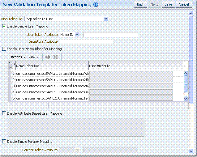 Token Mapping: SAML2 WS-Security Validation