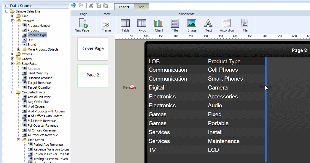 Adding columns to a table