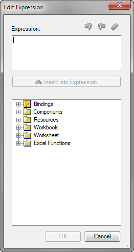 EL Edit Expression dialog box