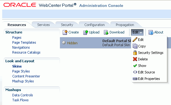 Managing Skins at Runtime