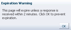 Expiration Warning Notification