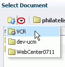 Navigating to Other Content Repositories