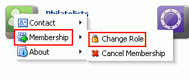 Change Membership Role
