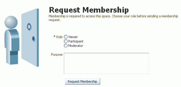 Requesting Space Membership