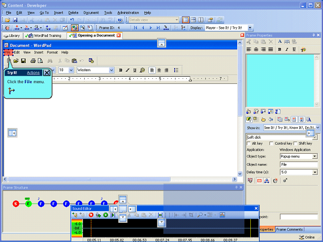 Screen image of this step