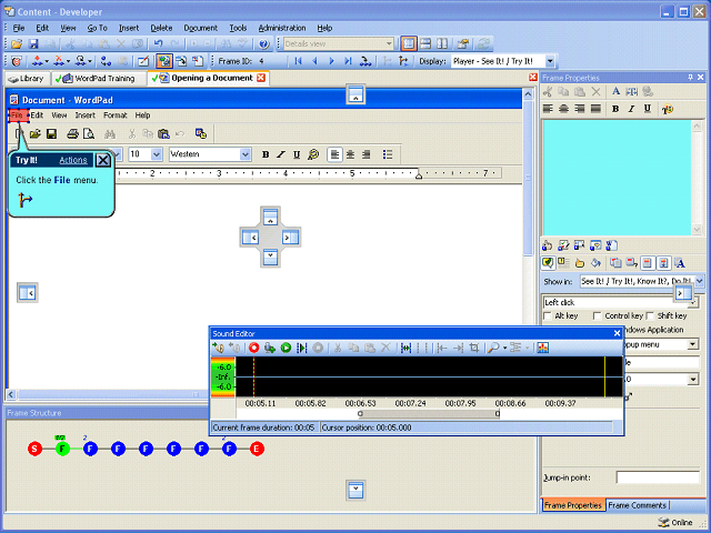 Screen image of this step