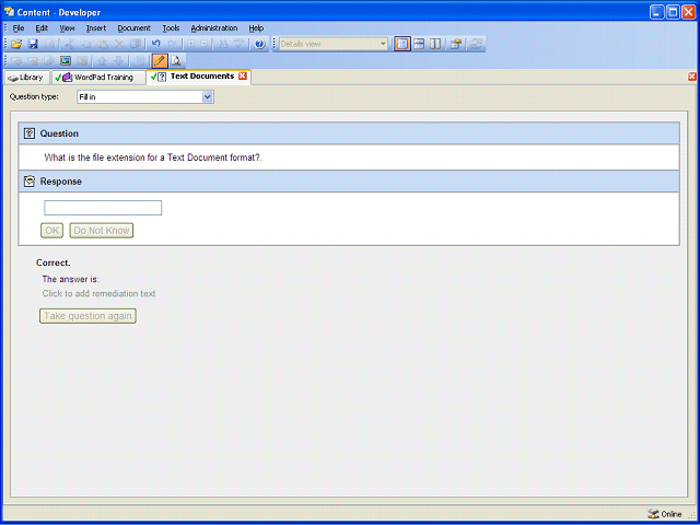 Screen image of this step