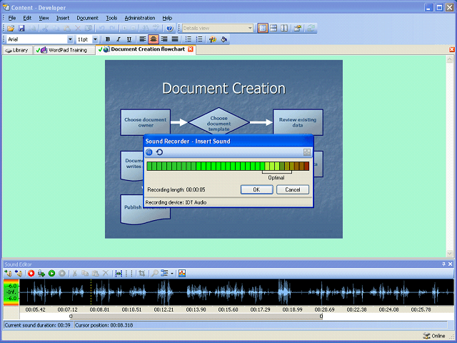 Screen image of this step
