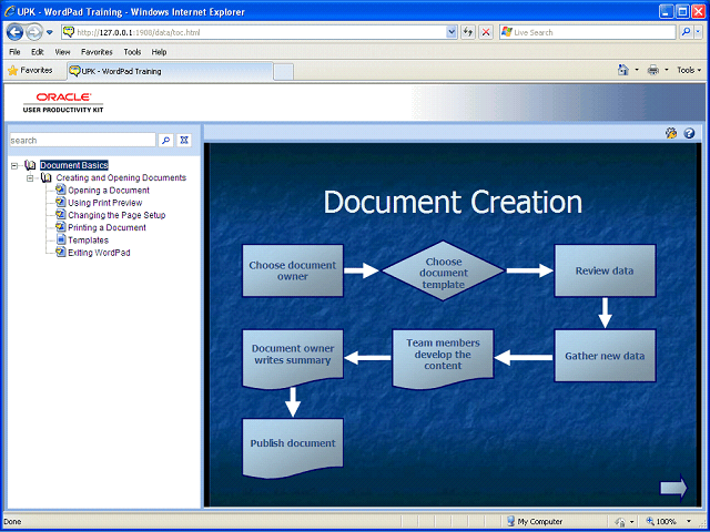 Screen image of this step