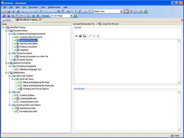 Screen image of this step