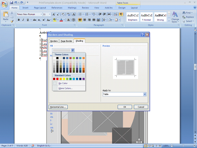 Screen image of this step