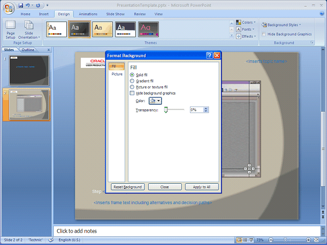 Screen image of this step