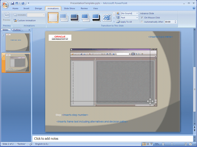 Screen image of this step
