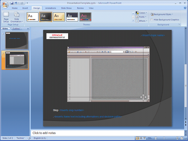 Screen image of this step