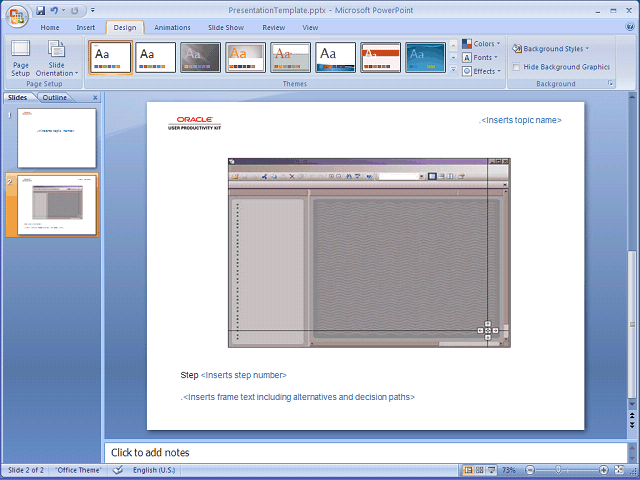 Screen image of this step