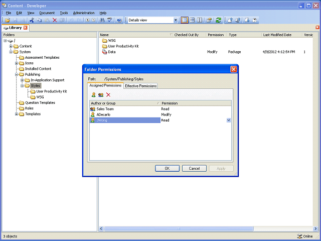 Screen image of this step