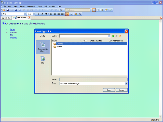Screen image of this step