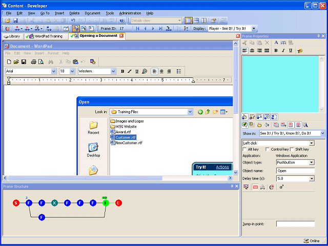 Screen image of this step