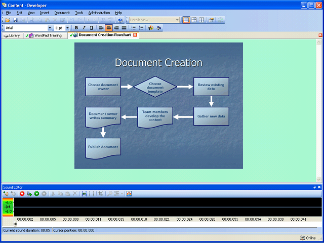 Screen image of this step