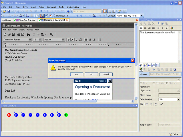 Screen image of this step