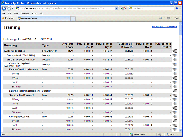 Screen image of this step