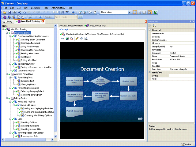 Screen image of this step