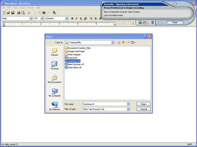 Screen image of this step