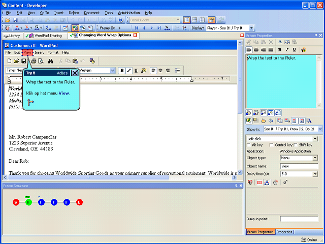 Screen image of this step