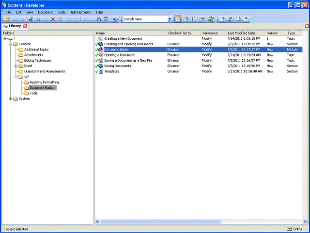 Screen image of this step