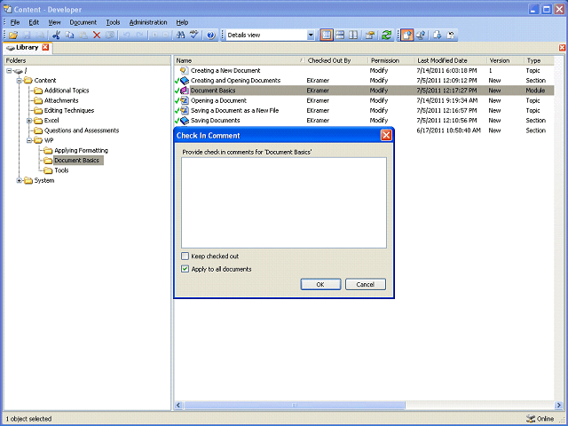 Screen image of this step