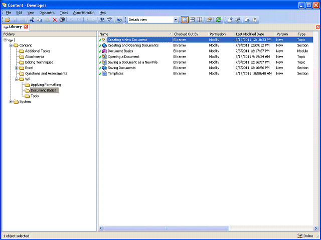 Screen image of this step