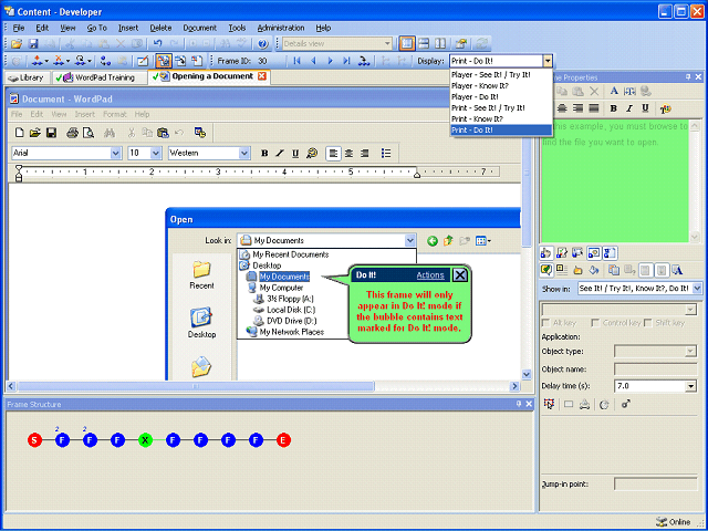 Screen image of this step