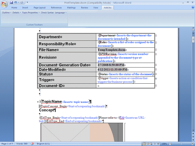 Screen image of this step