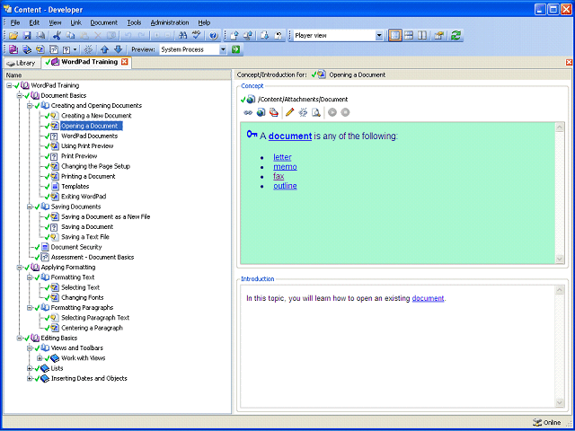 Screen image of this step