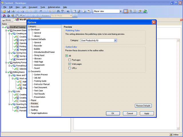 Screen image of this step
