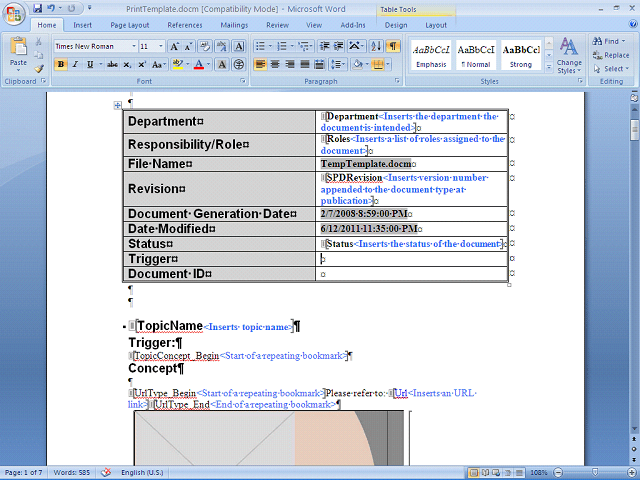 Screen image of this step