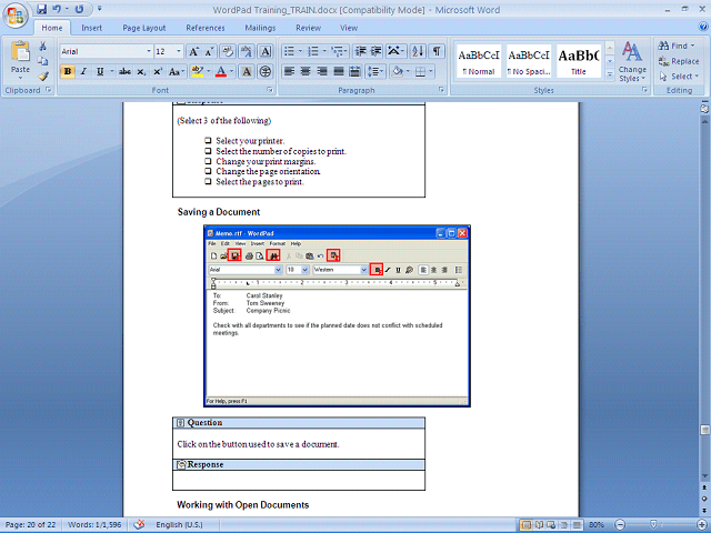 Screen image of this step