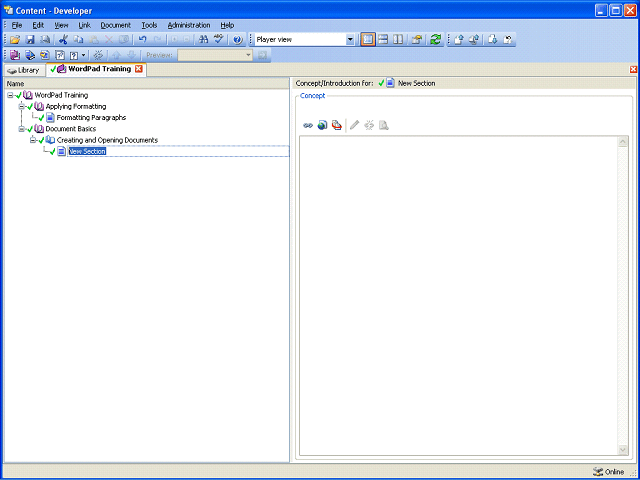 Screen image of this step