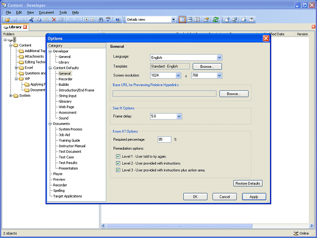 Screen image of this step