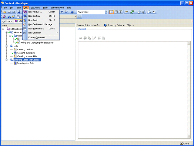 Screen image of this step