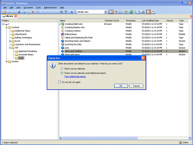 Screen image of this step