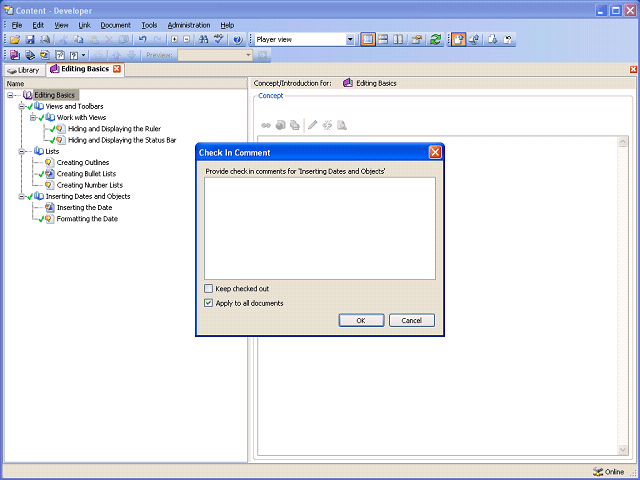 Screen image of this step