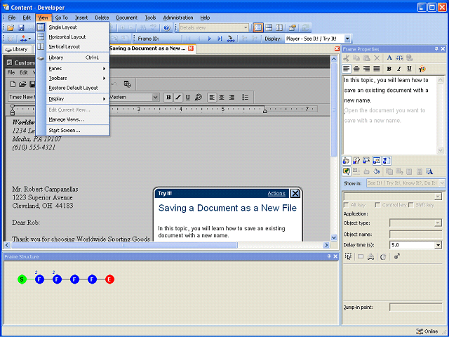 Screen image of this step