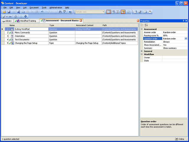 Screen image of this step