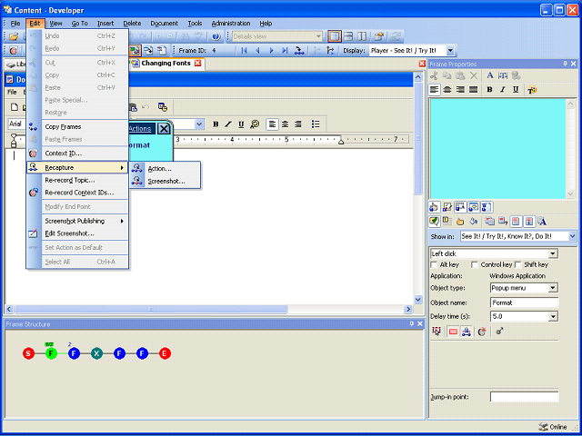 Screen image of this step
