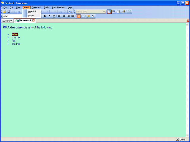 Screen image of this step