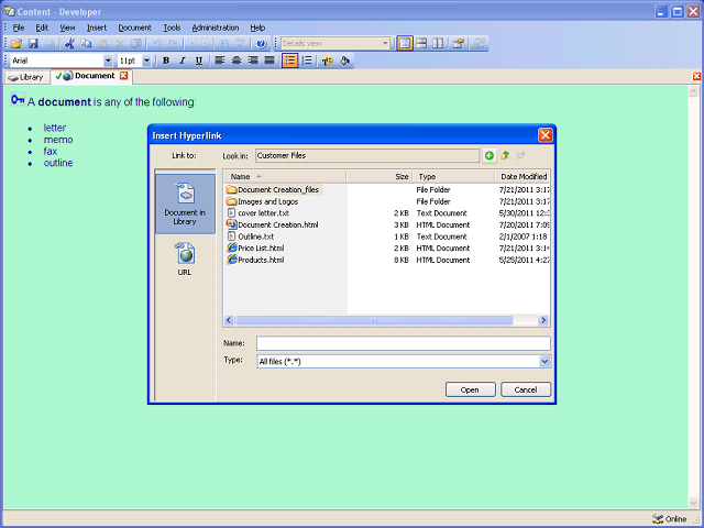 Screen image of this step