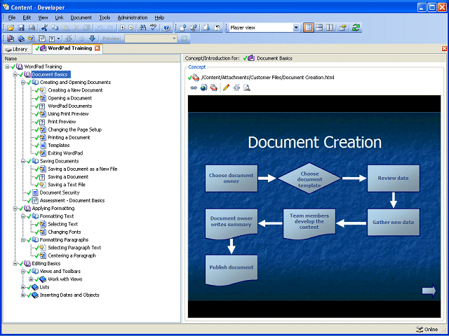 Screen image of this step