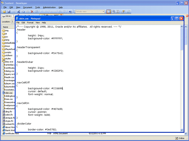 Screen image of this step