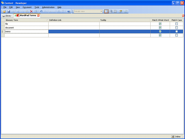 Screen image of this step